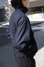 Load image into Gallery viewer, ARMY TRACK JACKET DORMEUIL ENGLISH FLANNEL / NAVY [神戸店]