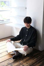 Load image into Gallery viewer, CLASSIC POLO SHIRTS MILLED WOOL / OFF WHITE [Kobe store]