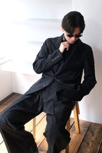 画像をギャラリービューアに読み込む, SUPER140 SINGLEBREASTED JACKET .12 / BLACK