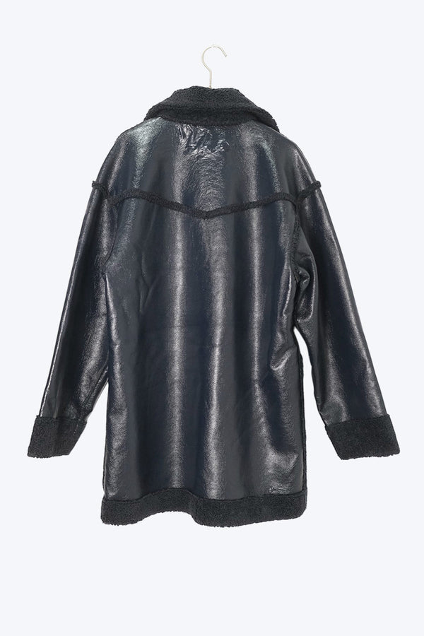 OPENING CEREMONY | VEGAN LEATER BOA DESIGN JACKET [USED]