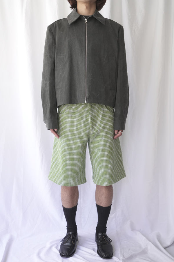 TAZIO JACKET / MARBLE CHARCOAL TWILL