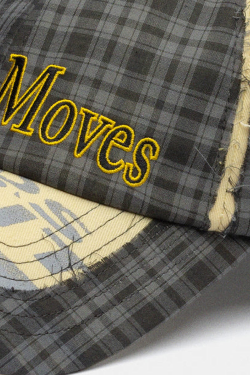 TABLOID CAP / YELLOW/GRAY TARTAN [6月入荷予定］