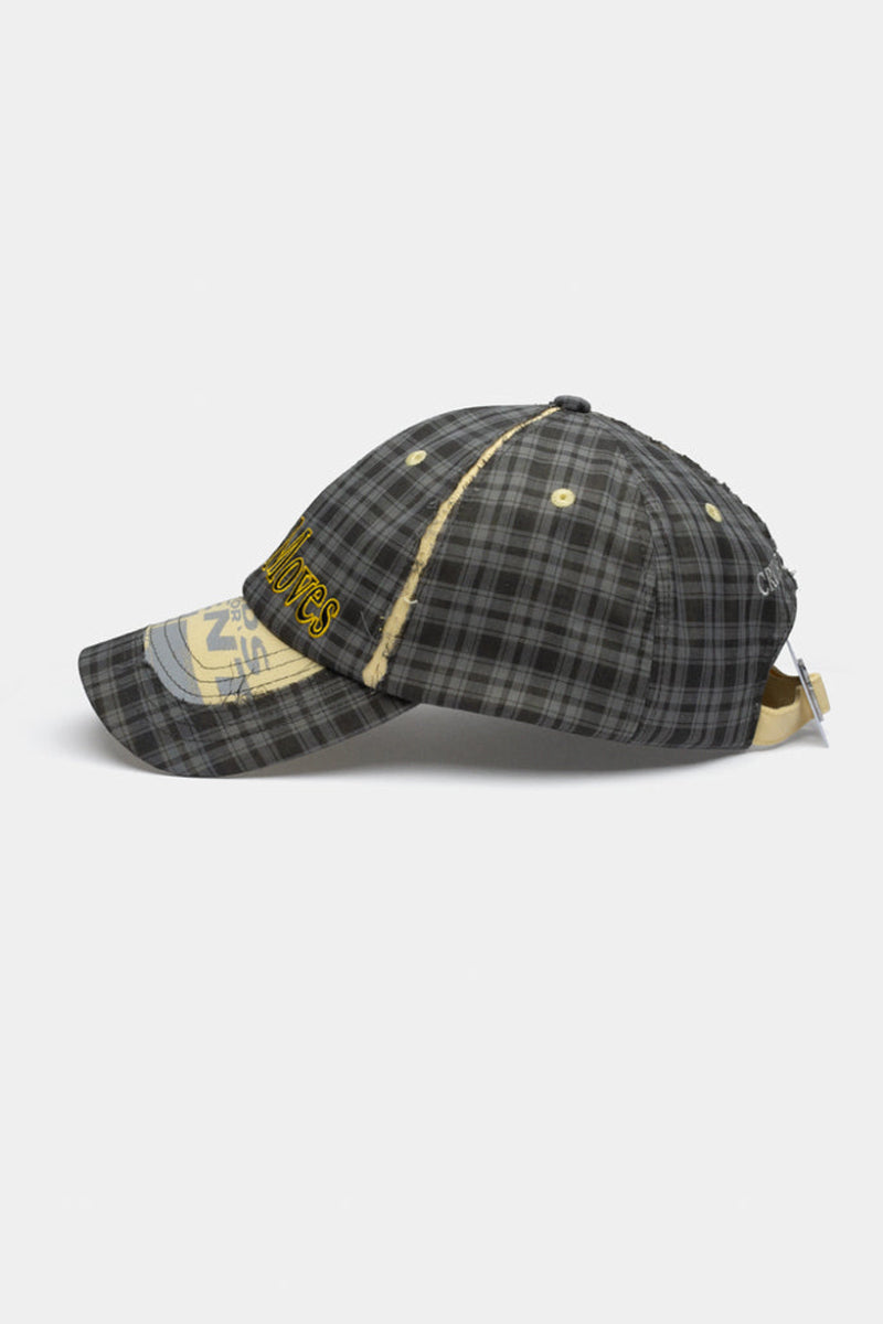 TABLOID CAP / YELLOW/GRAY TARTAN [6月入荷予定］