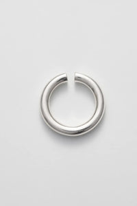 ALMOST RING THICK / POLISHED SILVER