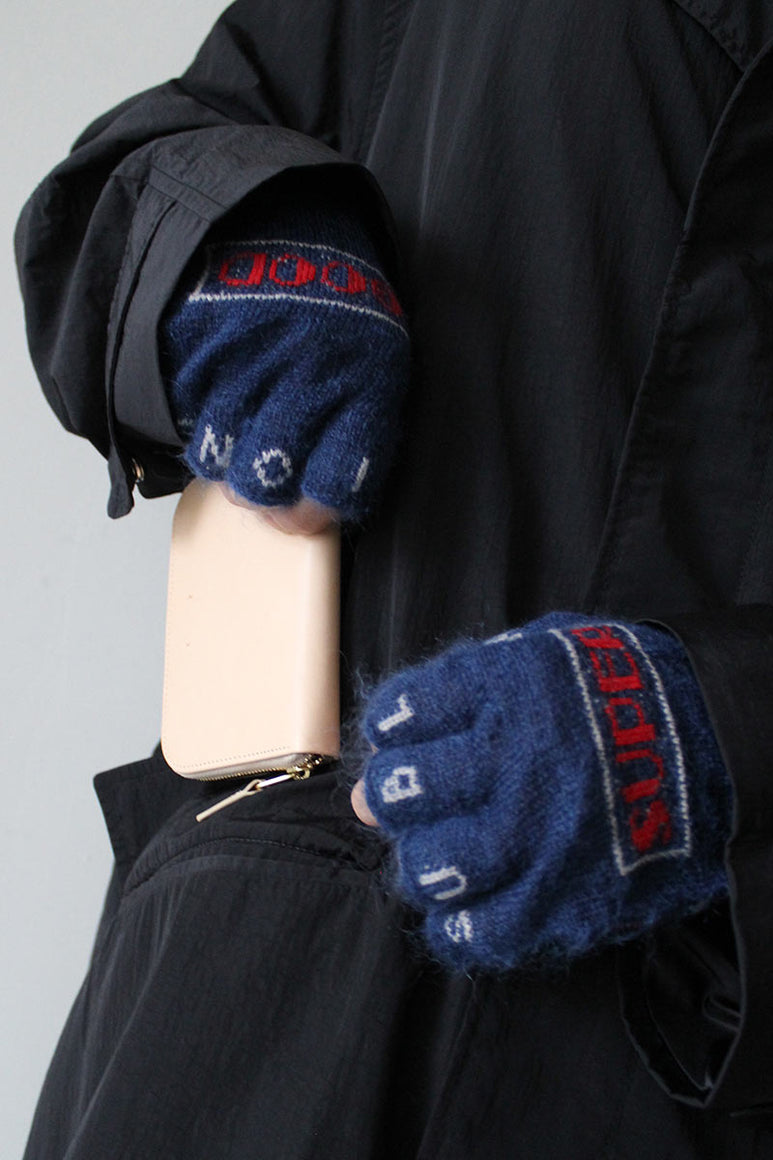 SGSB REVERSIBLE FINGERLESS GLOVES .10 / NAVY