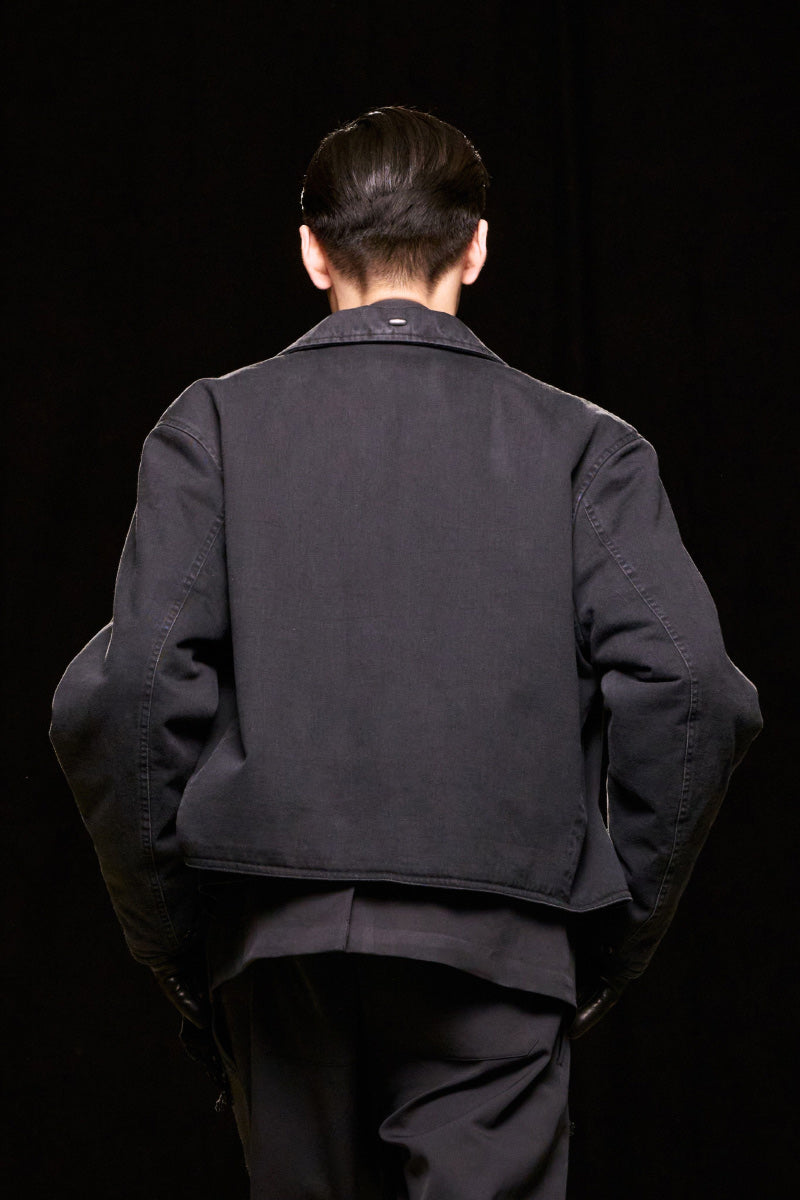 SLIGHT JACKET / ENZYME OBSIDIAN FIELD SATEEN [26AW入荷予定]