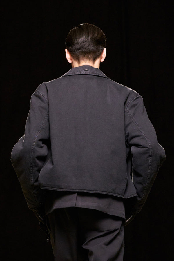 SLIGHT JACKET / ENZYME OBSIDIAN FIELD SATEEN [26AW入荷予定]