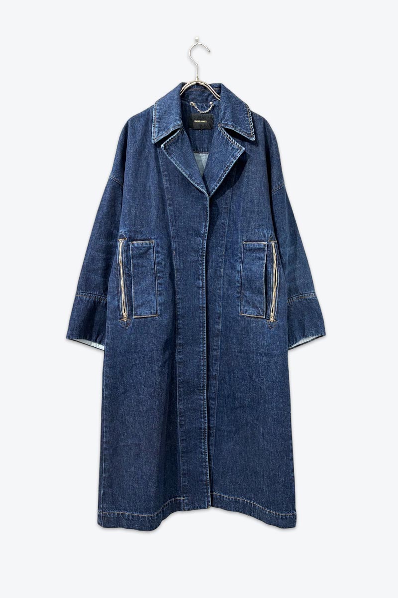 RACHEL COMEY | MADE IN USA 더블 포켓 데님 코트