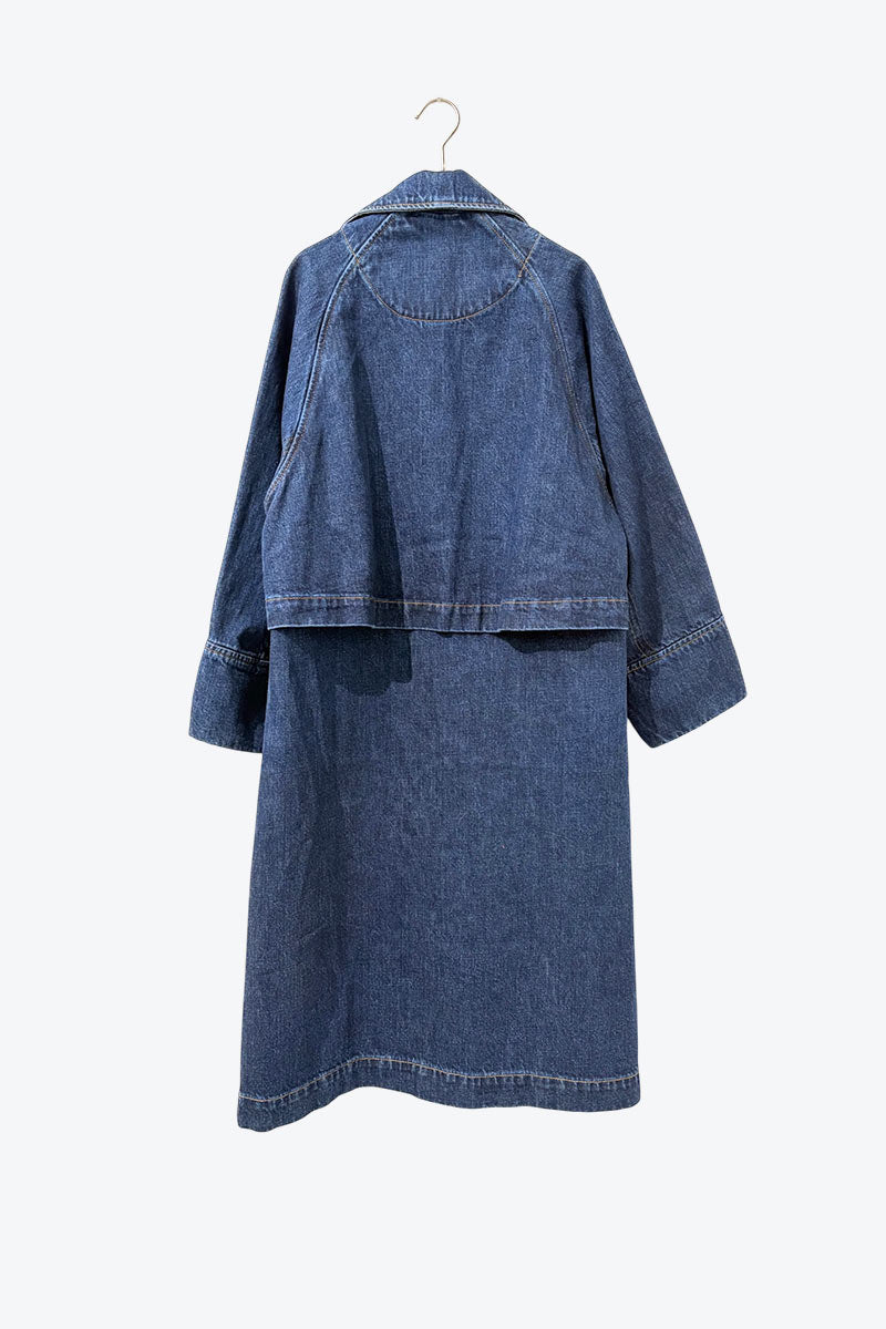 RACHEL COMEY | MADE IN USA 더블 포켓 데님 코트