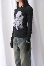 画像をギャラリービューアに読み込む, STRAIN SLIM LONGSLEEVE / CYBERNETIC ANGEL PRINT