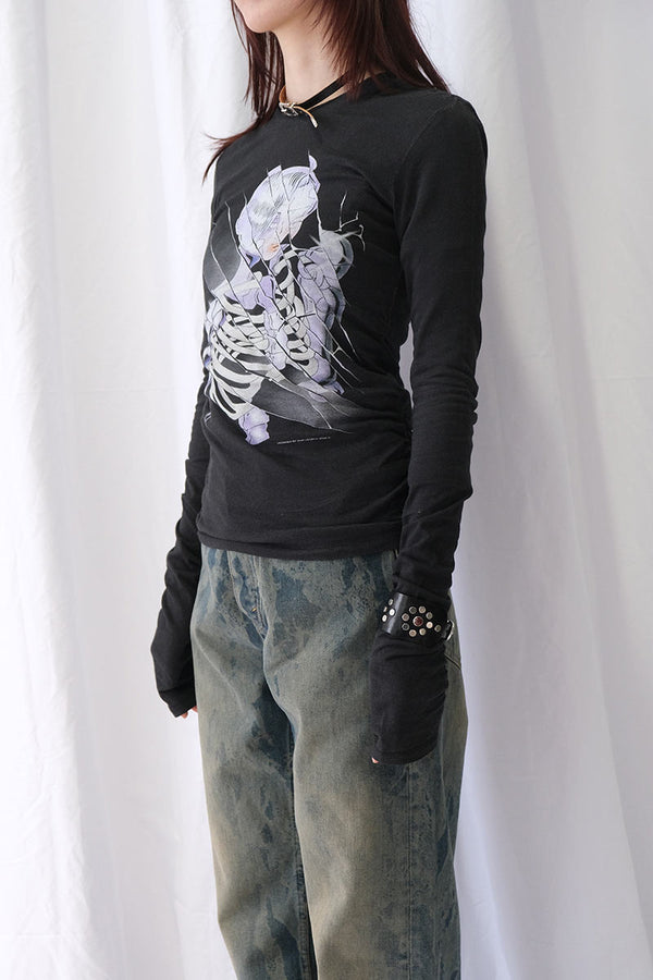 STRAIN SLIM LONGSLEEVE / CYBERNETIC ANGEL PRINT