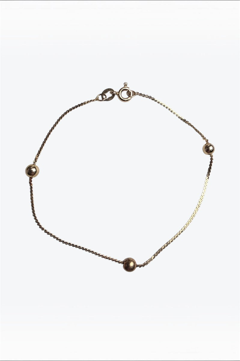 14K GOLD BRACELET　1.20G / GOLD