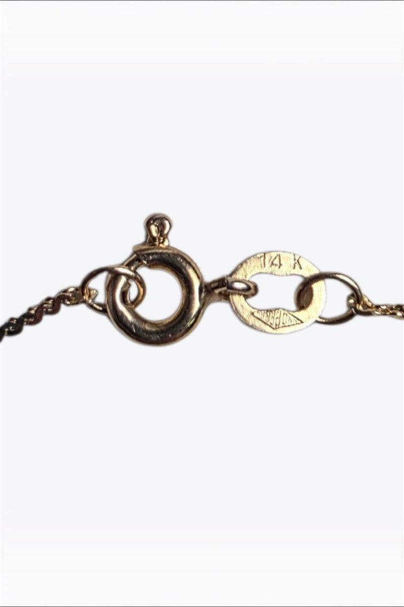 14K GOLD BRACELET　1.20G / GOLD