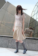 画像をギャラリービューアに読み込む, LAI MIDI PLEAT SKIRT / ECRU