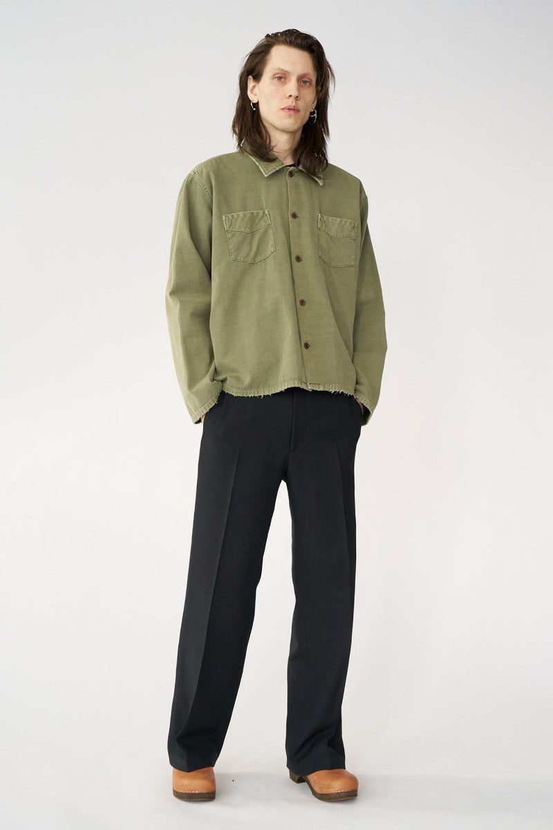 CLUB OVERSHIRT / MILITARY GREEN [26AW入荷予定]