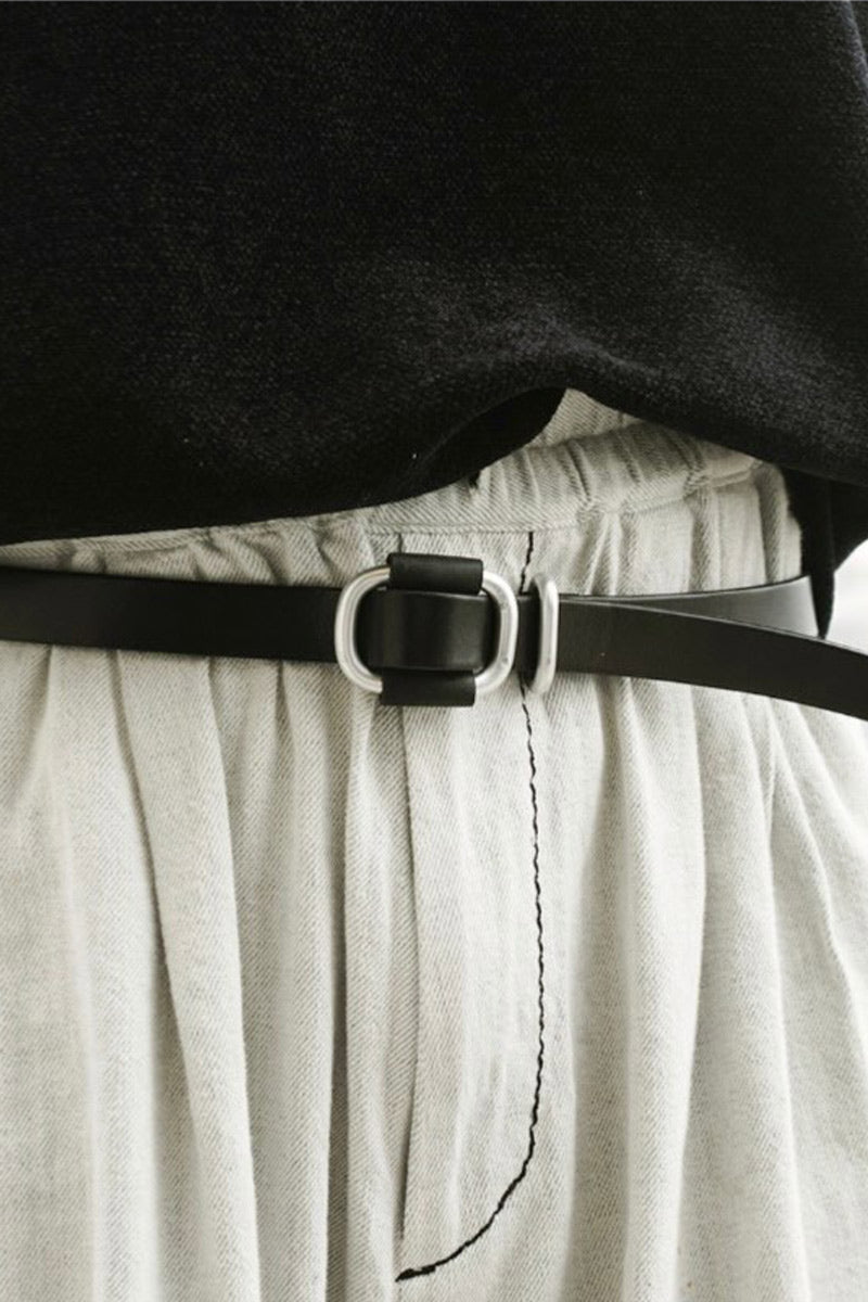 AL BELT 20MM SHORTBUCKLE  / BLACK
