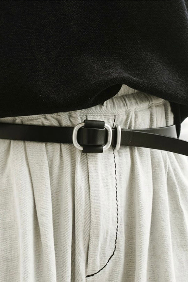 AL BELT 20MM SHORTBUCKLE  / BLACK