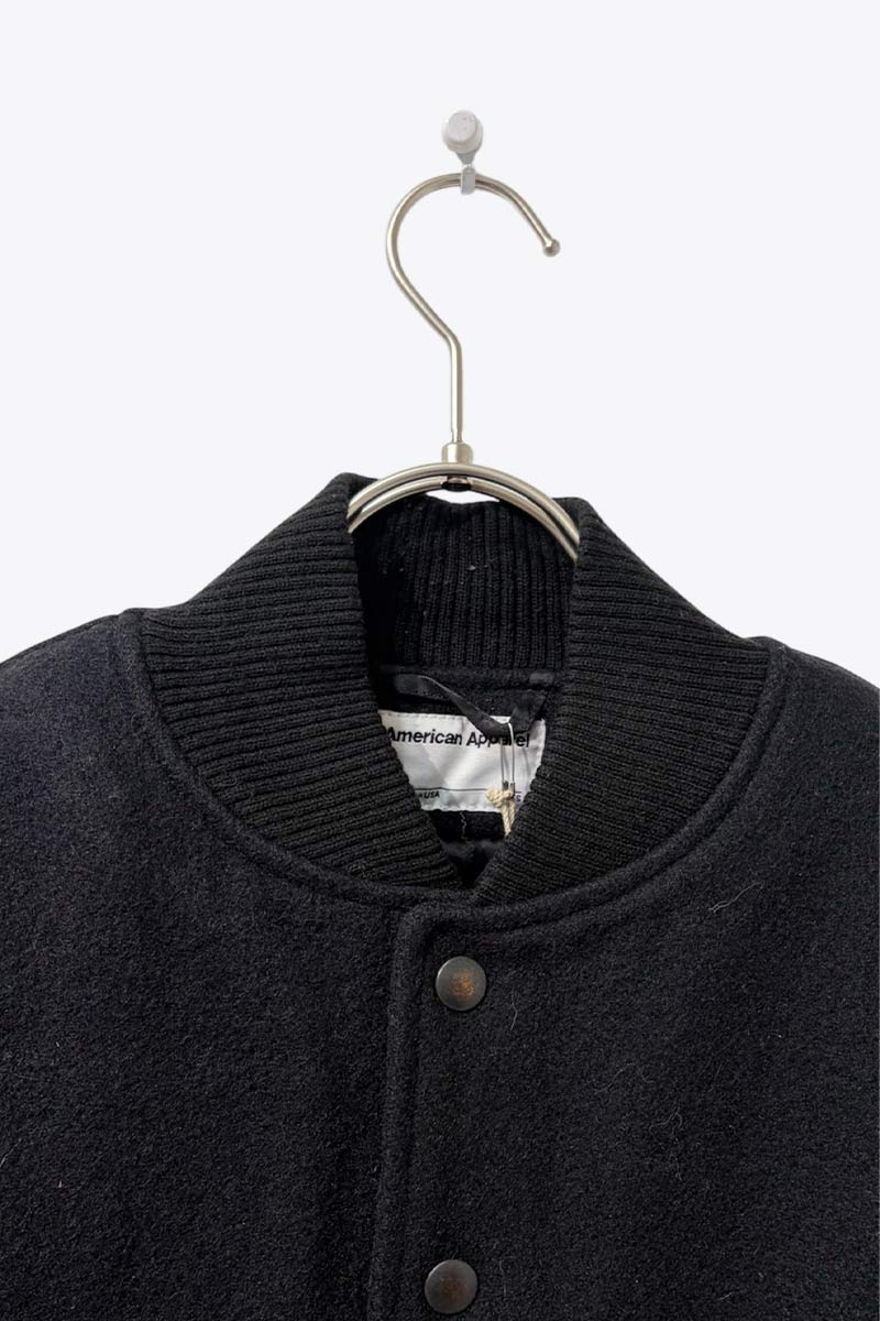 AMERICAN APPAREL | MADE IN USA WOOL NYLON STADIUM JACKET [USED]