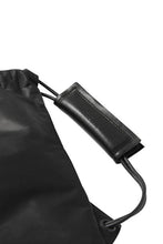Load image into Gallery viewer, SANDWICH LEATHER LANTERN BAG(M) / BLACK