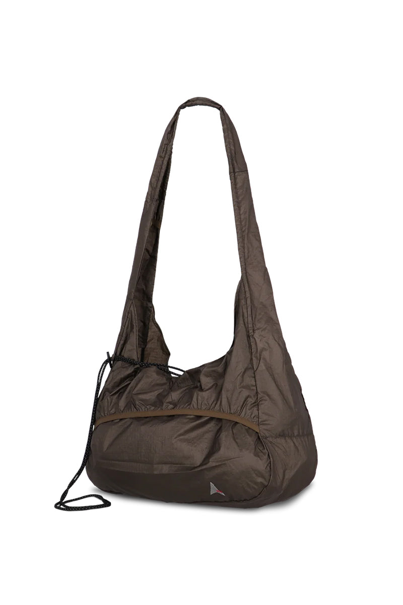 LAKI SMALL PACKABLE KNOT BAG / TAUPE BROWN