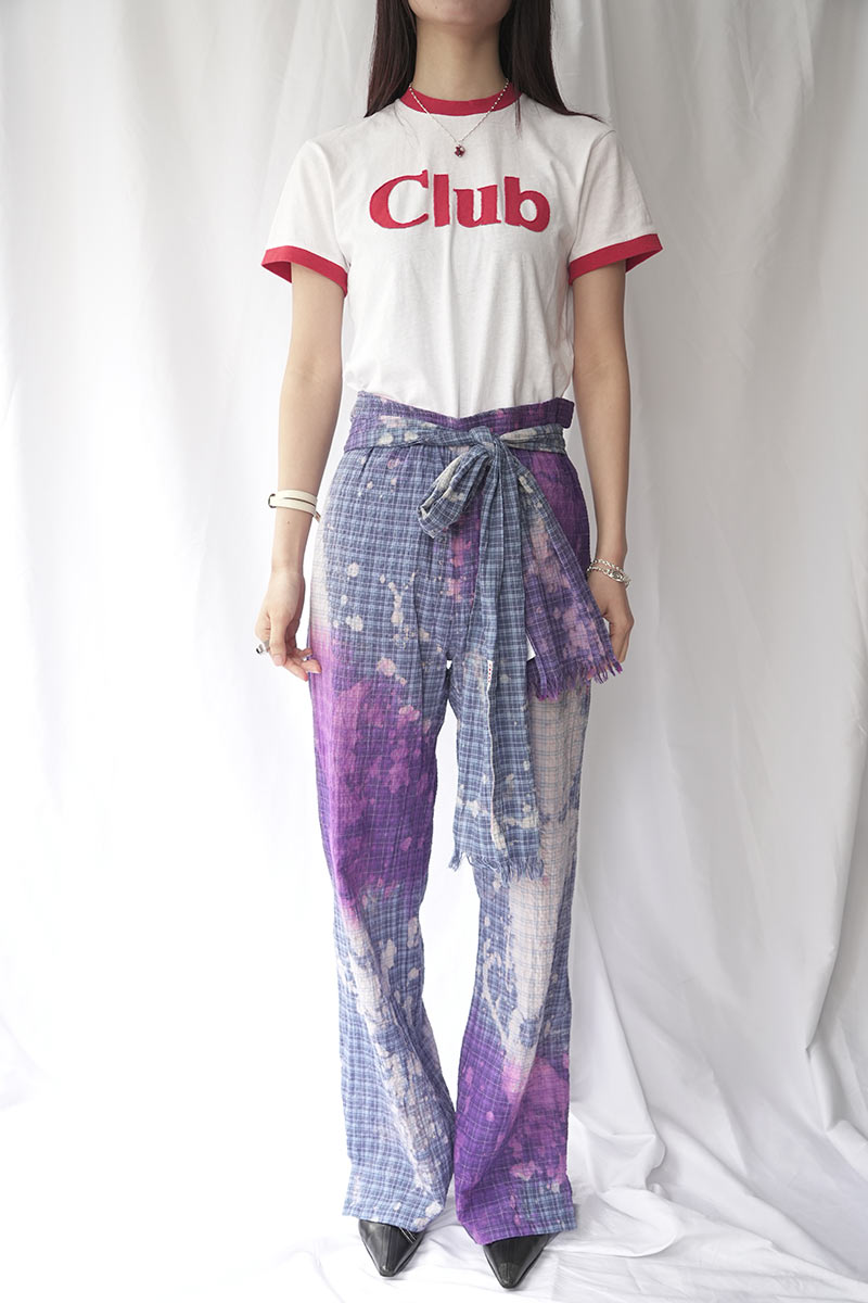 RINGER TEE / WHITE
