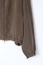 画像をギャラリービューアに読み込む, S18 NO.261 CUPRO DOUBLED ZIPPER JACKET / BROWN [金沢店]
