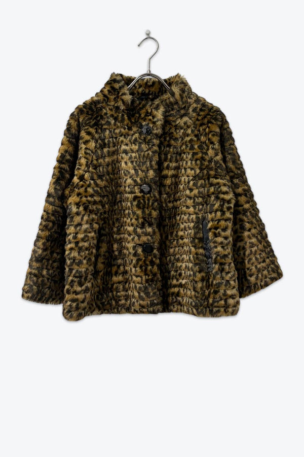 VIA SPIGA | 90'S CROPPED FUR JACKET [USED]