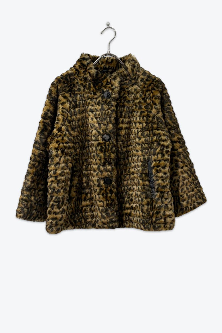 VIA SPIGA | 90'S CROPPED FUR JACKET [USED]