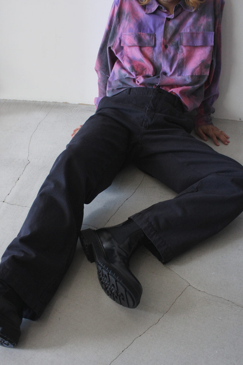 VAN TROUSERS / WASHED BLACK [40% 할인]