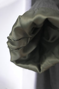 S17 NO.65 HEAVY WOOL OVERSIZED COAT / GREEN [金沢店]