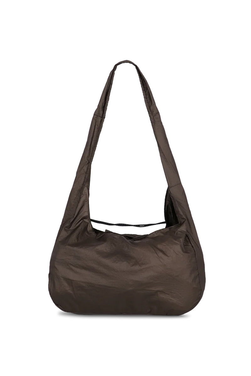 LAKI SMALL PACKABLE KNOT BAG / TAUPE BROWN