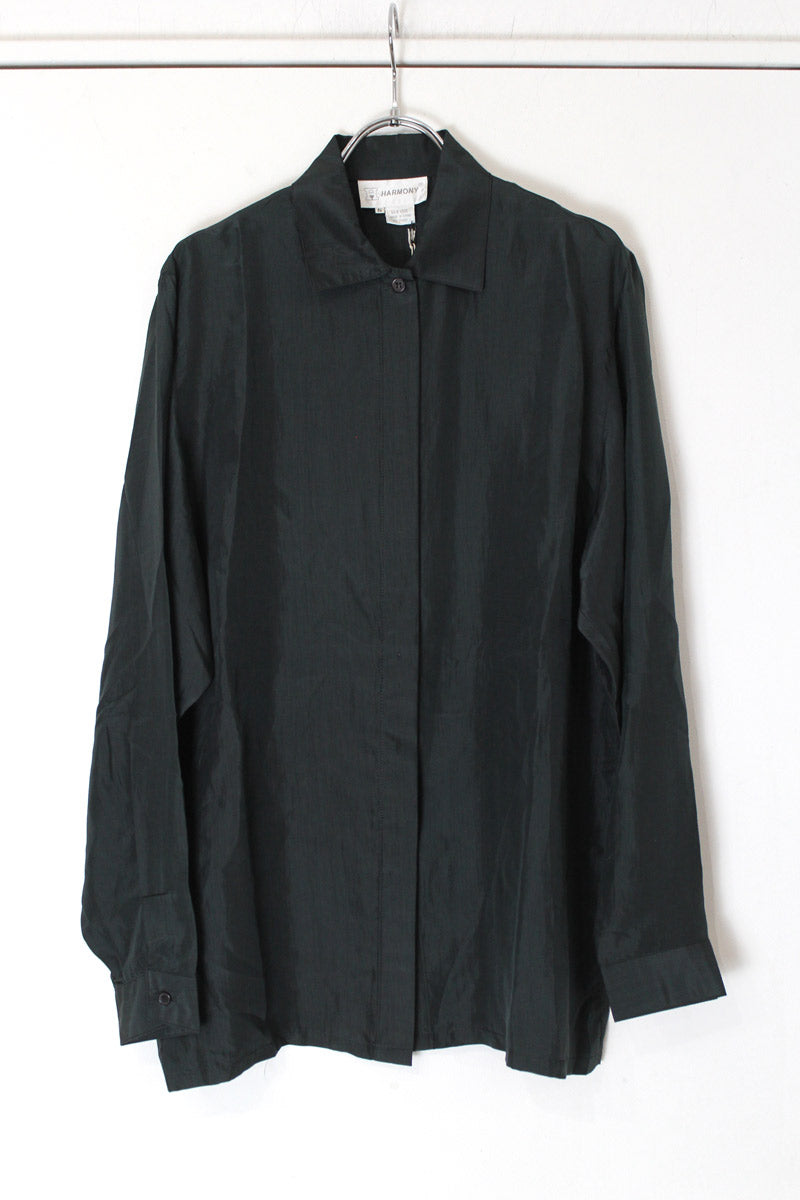 HARMONY | L/S 실크 셔츠 [USED]