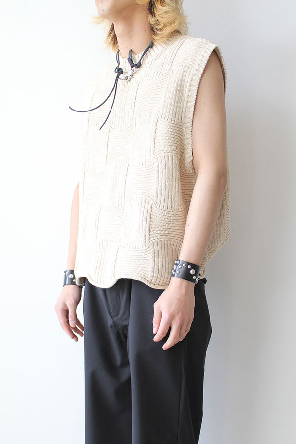 TRAP VEST / OFFWHITE [50%OFF]