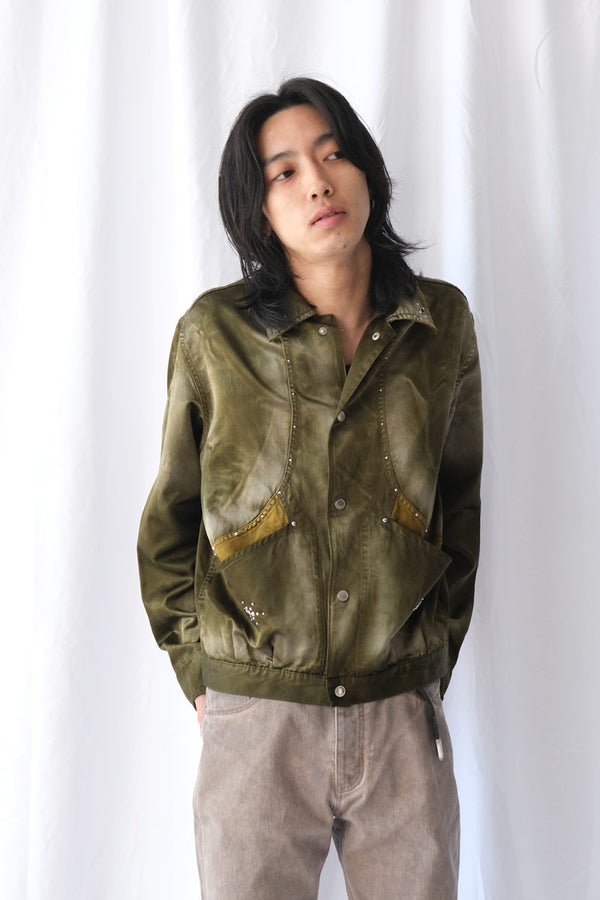 OUR LEGACY | CUT REBIRTH JACKET / ROAD WORNROPE TWILL カットオフ