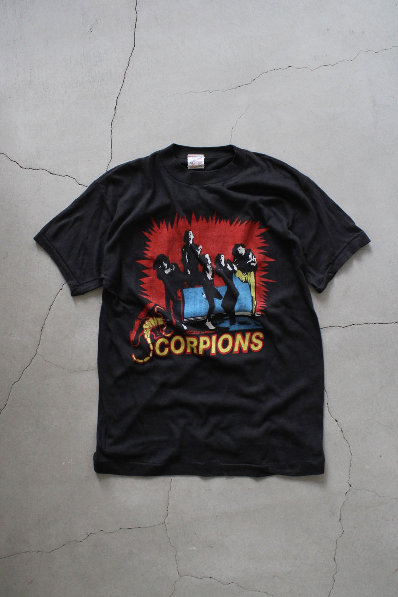 80'S SCORPIONS S/S T-SHIRT [DEADSTOCK/NOS]