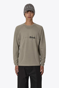 AUNE SEANMLESS KNIT LONG SLEEVE / PALE GREEN