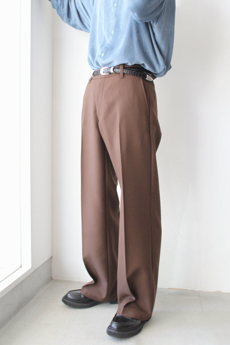 SUNE BOOTCUT TROUSERS / BROWN