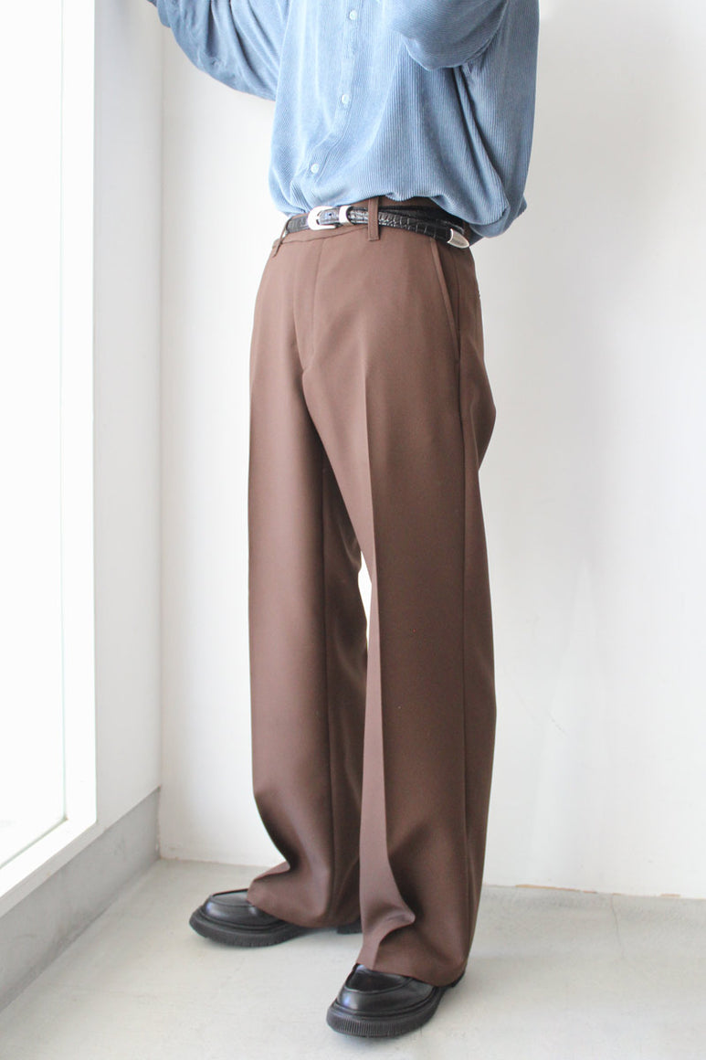 SUNE BOOTCUT TROUSERS / BROWN