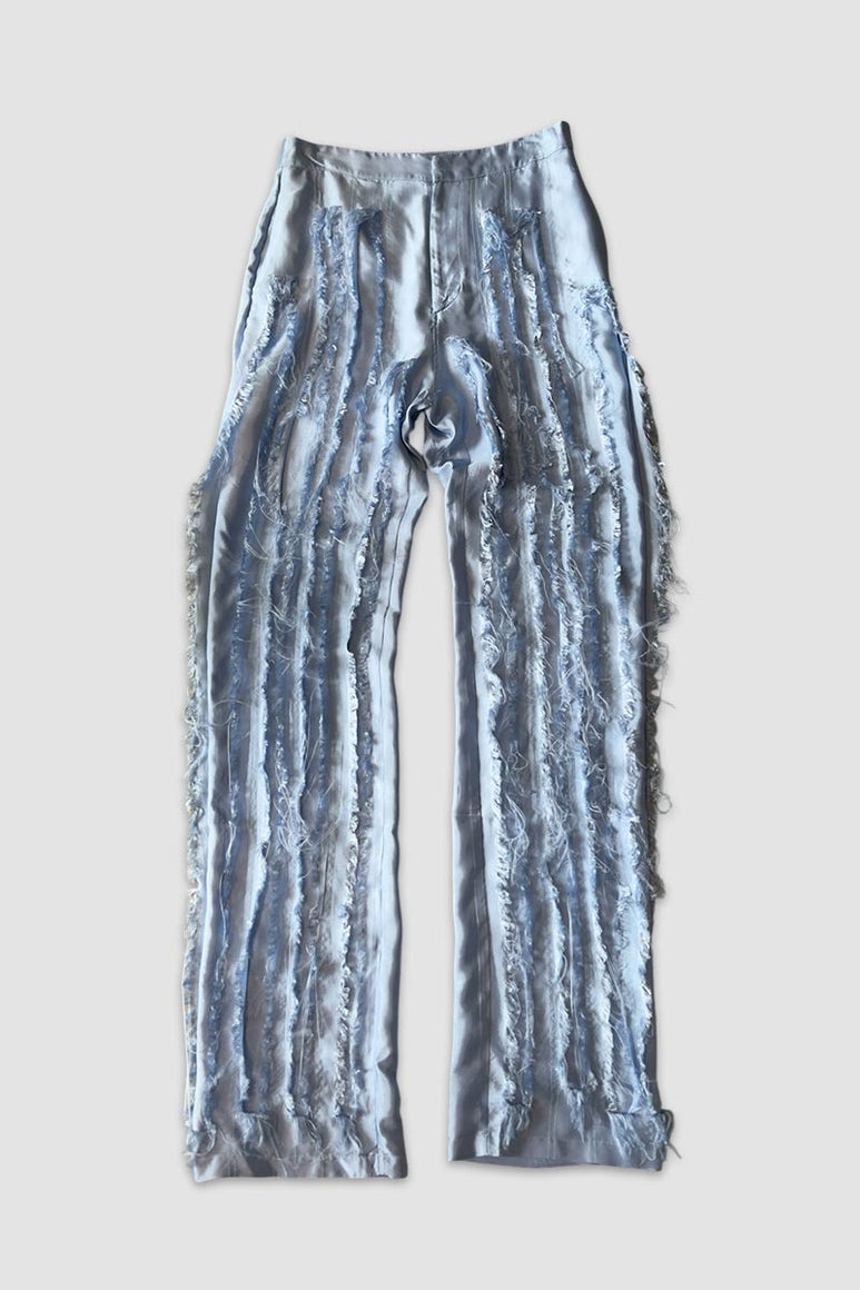 SCRATCH THE ITCH TAILORED TROUSER / LIGHT BLUE