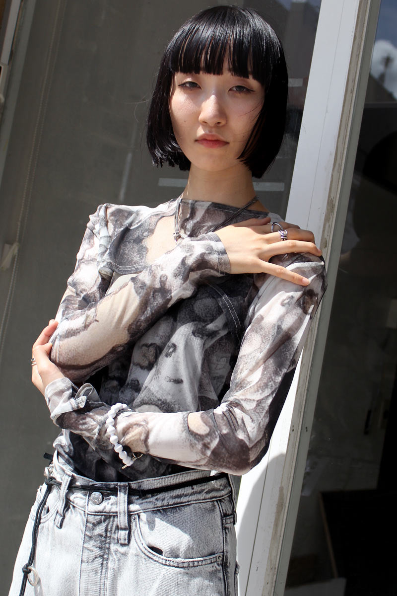 新入荷 Little Shirt リトルスージーPrint $uzie トップス