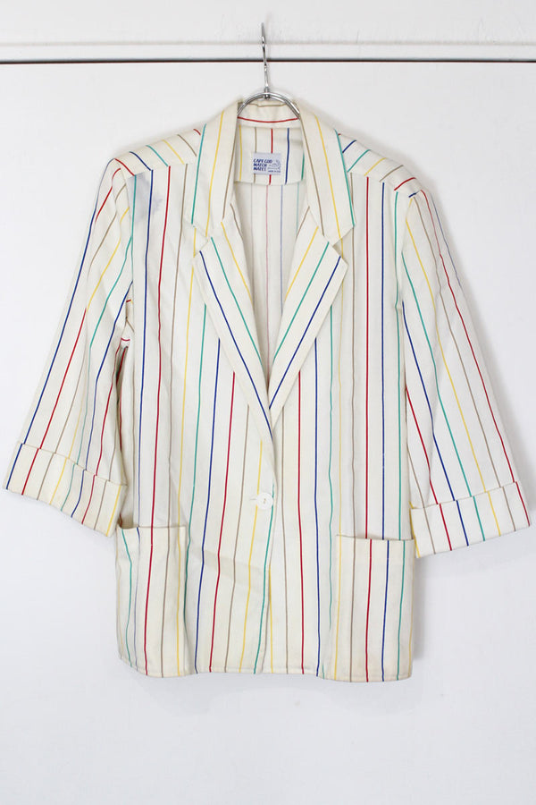 CAPE COD MATCH MATES | MADE IN USA 80'S TAILORED JACKET [USED]