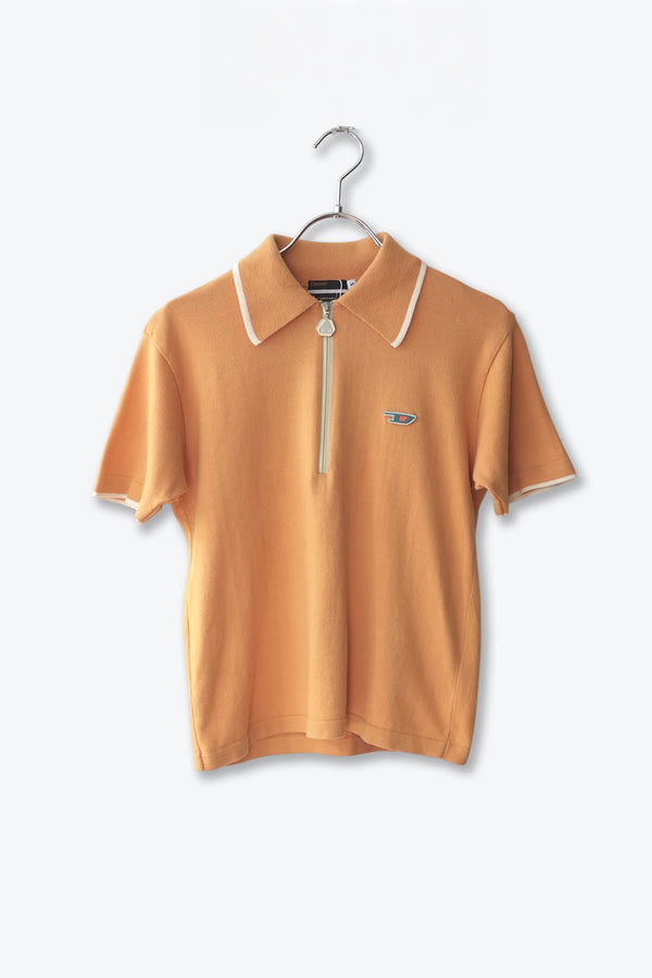 DIESEL | Y2K S/S HALF ZIP POLO SHIRT [USED]