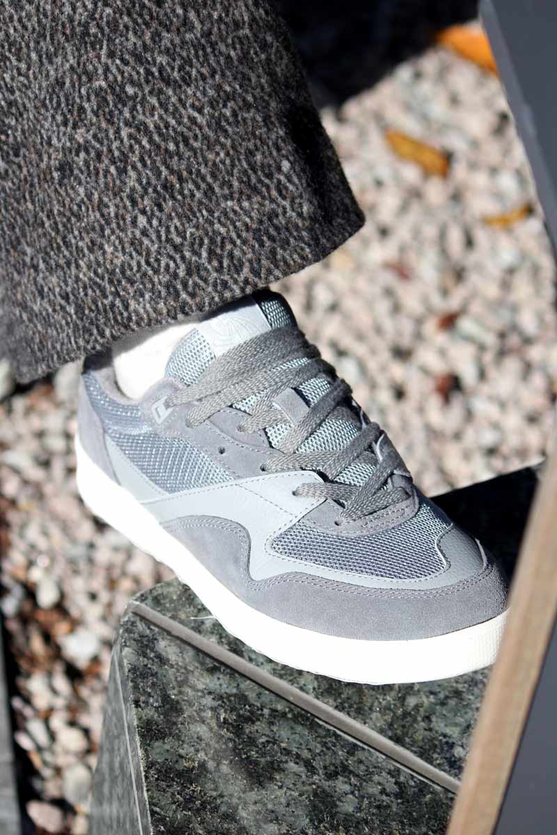 CM002 SUEDE/LEATHER/MESH LO / ULTIMATE GREY/WHITE