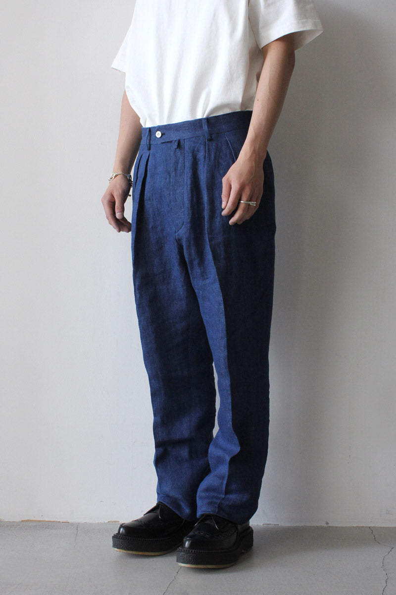 LINEN BLEACH DENIM STANDARD TYPE I / INDIGO [가나자와점]