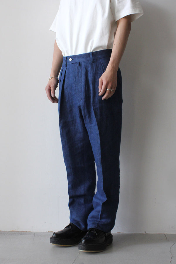 LINEN BLEACH DENIM STANDARD TYPE I / INDIGO [金沢店]