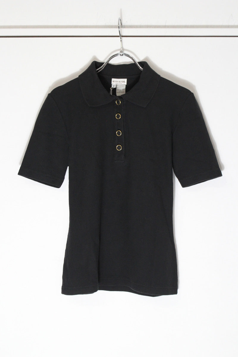 HENRI BENDEL | MADE IN ITALY 90'S S/S POLO SHIRT [USED]