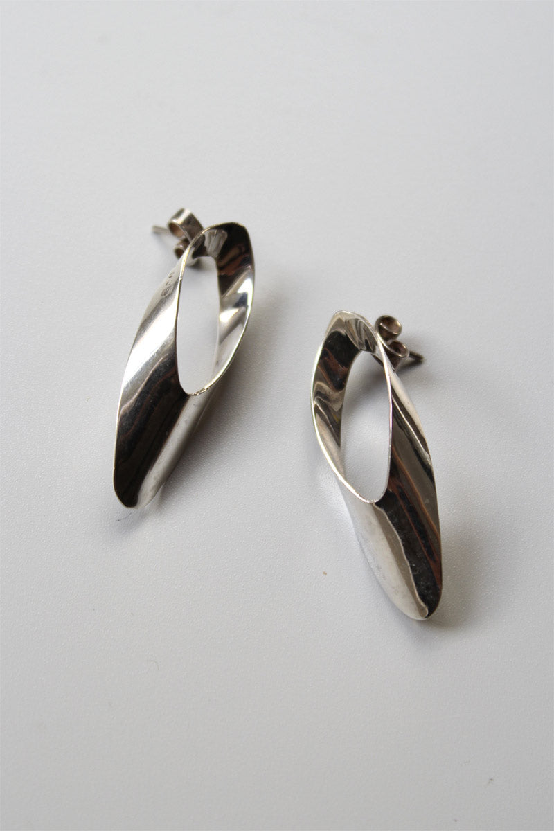 MADE IN MEXICO 925 SILVER EARRINGS / SILVER
