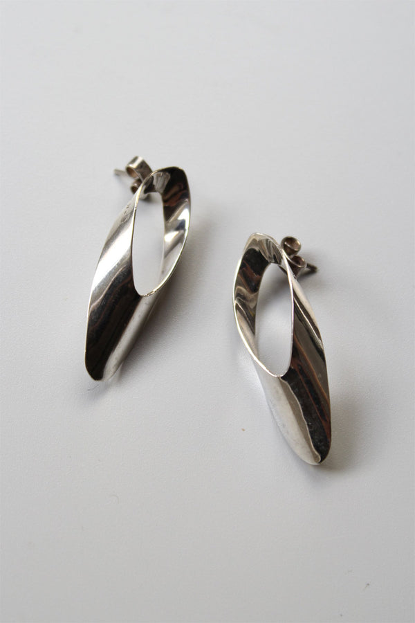 MADE IN MEXICO 925 SILVER EARRINGS / SILVER