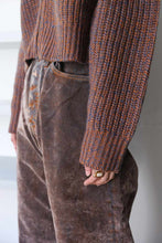 Load image into Gallery viewer, YUMMY CARDIGAN / BLUE ORANGE CANDY MELANGE