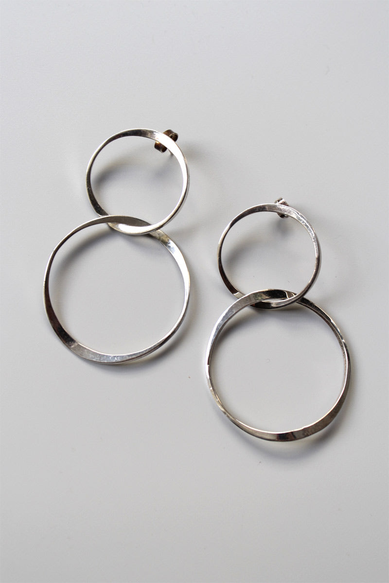 MADE IN MEXICO 925 SILVER EARRINGS / SILVER